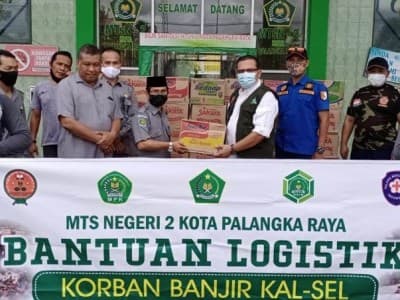 Kemenag Palangka Raya Kembali Kirim Bantuan, Kali Ini Lewat Ansor