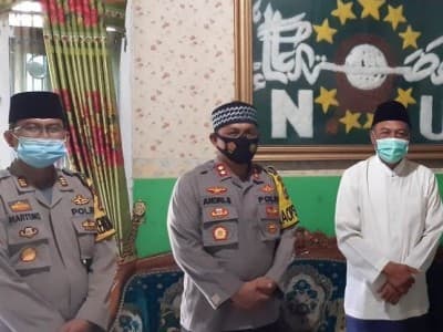 Kapolres Silaturahmi ke Ketua NU Pringsewu Bahas Dinamika di Tengah Masyarakat