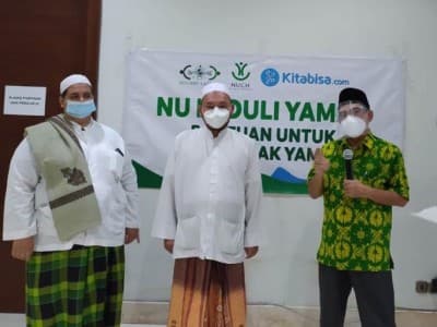 LAZISNU Serahkan Bantuan untuk Anak-anak Korban Perang Yaman