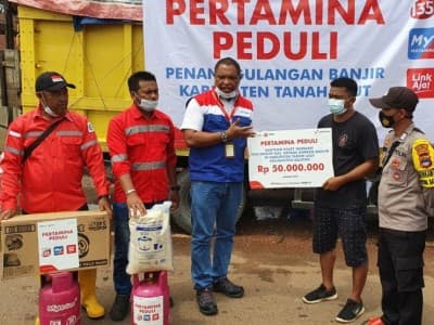 Pertamina Salurkan Bantuan Hingga 1 Miliar untuk Terdampak Bencana