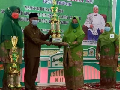 Muslimat NU Depok Gelar Lomba Baca Maulid dengan Prokes Ketat