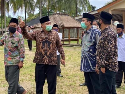 Kakanwil Kemenag NTB Kagumi Pesantren NU Zainul Hafiz At Taufiqi Sekotong