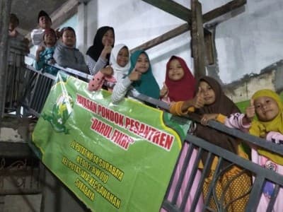 LAZISNU Surabaya Bantu Pembangunan Pesantren di Kawasan Dolly