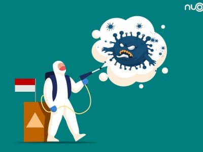 Terjadi Tren Penurunan Kasus Covid-19 di Indonesia dan Dunia