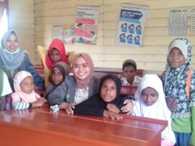 IPPNU Turut Lakukan Pendampingan Psikososial Siswa Sorong, Papua Barat