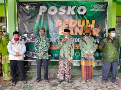 NU Mejobo Kudus Salurkan Bantuan untuk Warga Terdampak Banjir