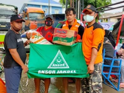 Banom dan Lembaga NU Jaksel Buka Posko Tanggap Bencana Banjir