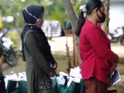 Masyarakat Berbagai Daerah Terbantu Program Ketahanan LPBINU di Masa Covid-19