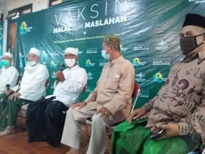 PWNU Jawa Timur Sukses Gelar Vaksinasi 98 Kiai