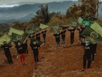 IPNU Pesawaran Lampung Sambut Harlah dengan Tadabur Alam