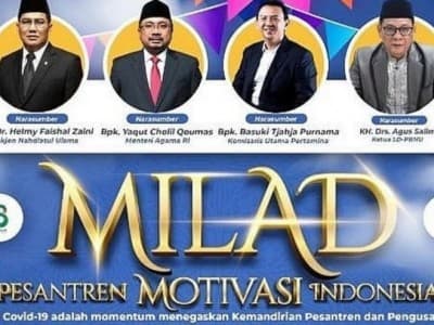 Peringati Harlah Ke-98 NU, Pesantren Motivasi Indonesia Gelar Webinar Kemandirian Ekonomi