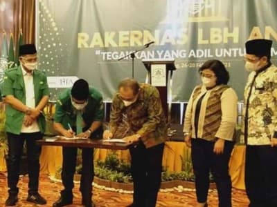 Rakernas LBH Ansor 2021: Tegakkan yang Adil untuk Semua