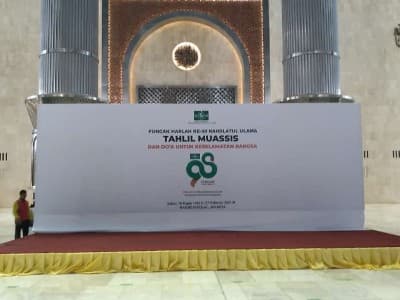 Harlah Ke-98 NU di Masjid Istiqlal Terapkan Protokol Kesehatan Ketat