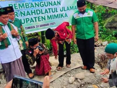 Jalan Berliku Pembangunan Kantor NU Mimika Papua