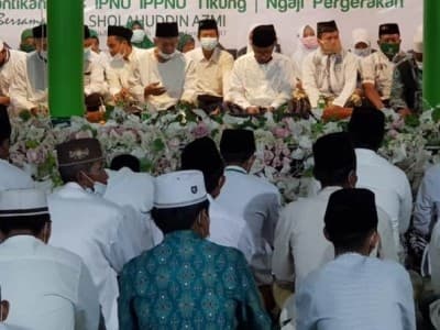 Peringatan Harlah NU di Tikung Lamongan Ajak Nahdliyin Wujudkan Kemandirian
