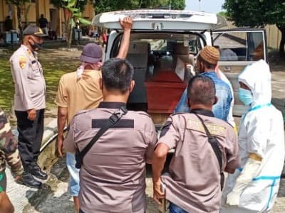 Ansor OKU Timur Bantu Pemulangan Jenazah Korban Pembunuhan