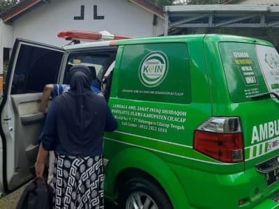 Mobil Kemanusiaan LAZISNU Cilacap Aktif Layani Masyarakat