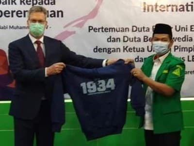 Terima Kunjungan Dubes Uni Eropa, GP Ansor Bangun Sinergi Penguatan Kesetaraan