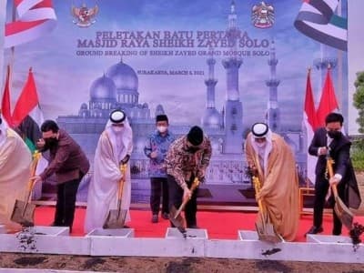 Harapan Ansor Solo Dibangunnya Masjid Sheikh Zayed  