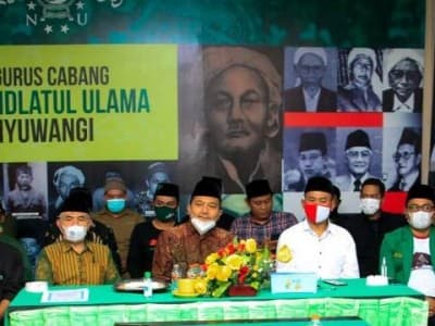 Silaturahim PCNU dan Pemuda Pancasila Banyuwangi Bahas Pemulihan Ekonomi di Tengah Covid-19