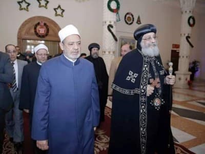 Kisah Interaksi Grand Syekh Al-Azhar dengan Paus Kristen Koptik