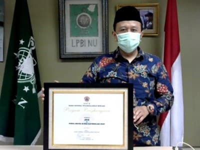 LPBINU Kembali Raih Penghargaan dari BNPB atas Konsistensi dan Inovasi Penanganan Bencana