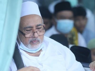 Haul Habib Hamid Alattas di Depok Jawa Barat