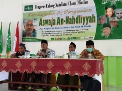 Wakil Rais NU Jatim Bekali Pemahaman Nahdliyin di Mimika Papua