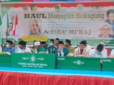 Meriah dan Khidmatnya Haul Masyayikh Blokagung di Mimika Papua