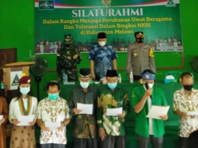 Ansor Melawi Gelar Silaturahim Lintas Agama