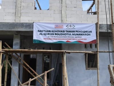 LAZISNU Salurkan Bantuan Renovasi Pesantren dan TPQ di Empat Kabupaten