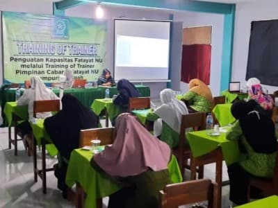 Fatayat NU Lampung Tengah Terus Tingkatkan Kapasitas Organisasi