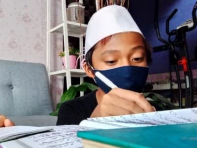 Optimisme Kader IPPNU Banjarmasin Bantu Kesulitan Belajar di Masa Pandemi