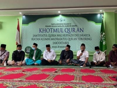 Sambut Konferwil, JQHNU Jakarta dan Alumni Tebuireng Gelar Khatmul Qur’an