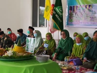 Harlah Ke-75, Muslimat NU Meranti Tingkatkan Kesolidan Pengurus
