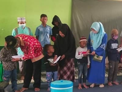 PCNU Paniai Papua Wujudkan kepedulian kepada Yatim