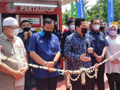 Wujudkan Kemandirian, Pertashop Hadir di Pesantren