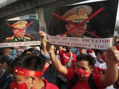 Protes Kudeta Militer, Warga Myanmar yang Tewas Capai 709 Orang