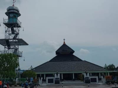 Semarak Ramadhan di Masjid Agung Demak Patuhi Prokes