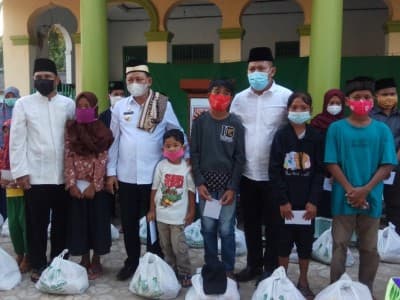 Santunan di Lampung Timur Ingatkan Keutamaan Doa Anak Yatim