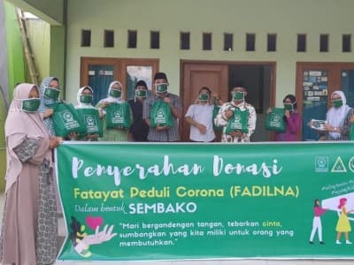 Fadilna, Gerakan Fatayat NU Cirebon Bantu Warga Terdampak Covid-19