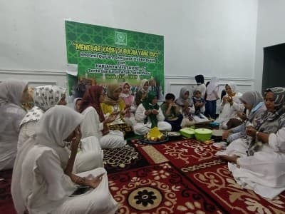 71 Ribu Shalawat Tandai Peringati Harlah Ke-71 Fatayat NU di Jambi