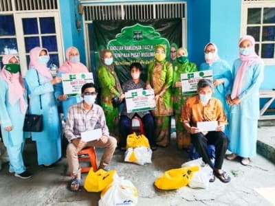 PP Muslimat NU dan YKMNU Santuni Ratusan Penyandang Disabilitas