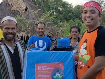 Gusdurian Peduli Bantu Korban Siklon Tropis Seroja di Lembata NTT