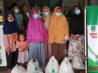 WarNU LSmart Tangerang Luncurkan Sedekah Sembako Murah