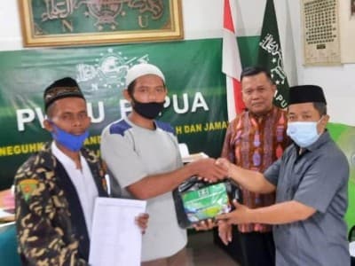PWNU Papua Kirim Paket Lebaran ke Empat PCNU
