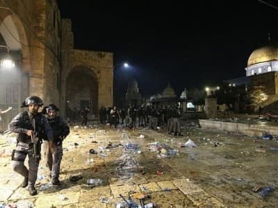 80 Orang Korban Terluka Akibat Bentrokan Polisi Israel dan Warga Palestina di Yerusalem