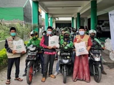 Dari Ngawi hingga Banyuwangi, LAZISNU Jatim Salurkan Bantuan untuk Insan Transportasi