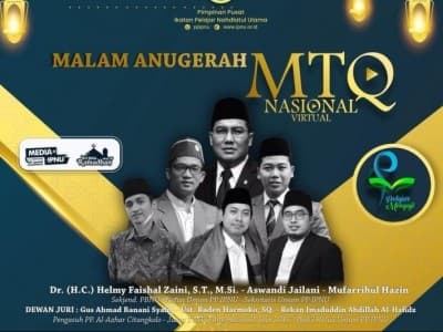 Pimpinan Pusat IPNU Umumkan Juara MTQ Virtual Nasional