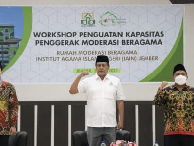 Rumah Moderasi Beragama IAIN Jember Bumikan Nilai-nilai Toleransi